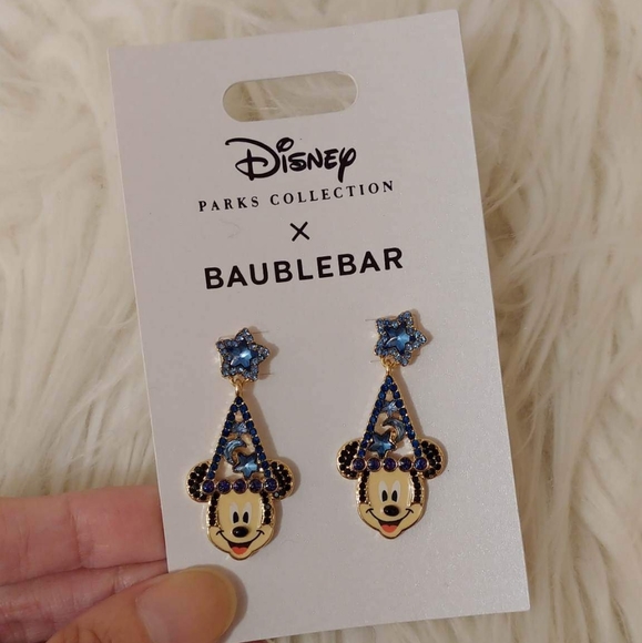 SOLD!FIR! NWT DISNEY PARKS COLLECTION X BAUBLEBAR FANTASIA SORCERER MICKEY MOUSE - Picture 2 of 8